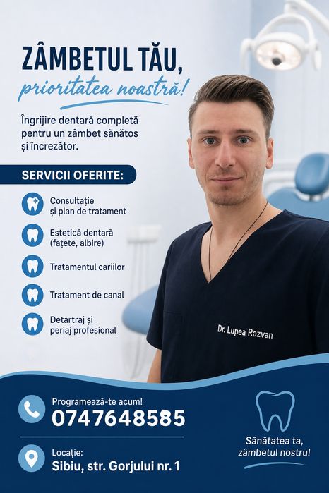 Servicii stomatologice Sibiu