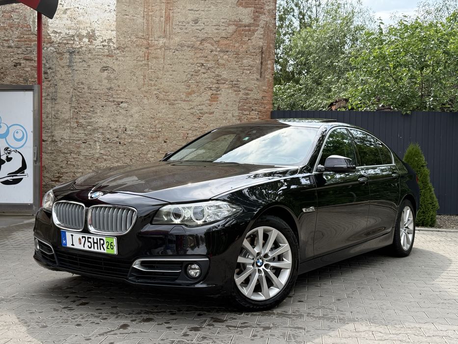Bmw seria 5 f10 facelift 2.0 184cp automat 8hp bi-xenon trapa navi 2xcheie euro6 fara adeblue!