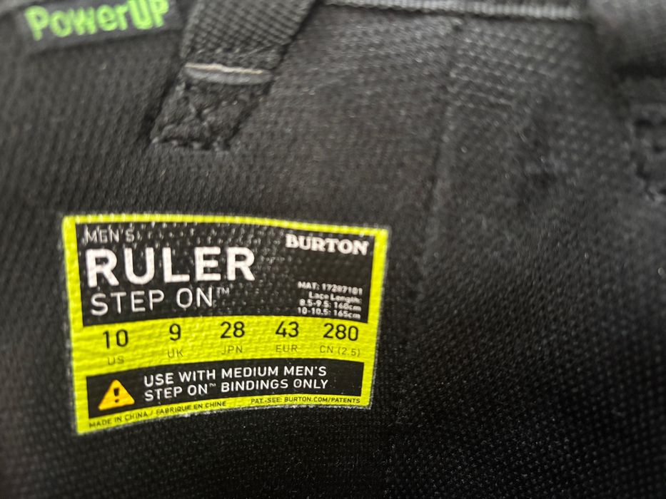Burton Ruler Boa Step On Boots