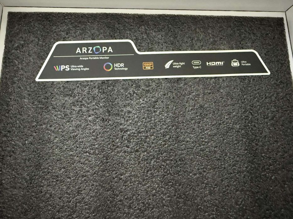 Монитор Arzopa 17.3" FULL HD, HDR