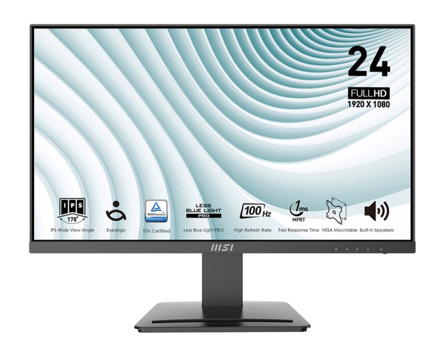 Монитор MSI Pro MP243 24* IPS 100hz