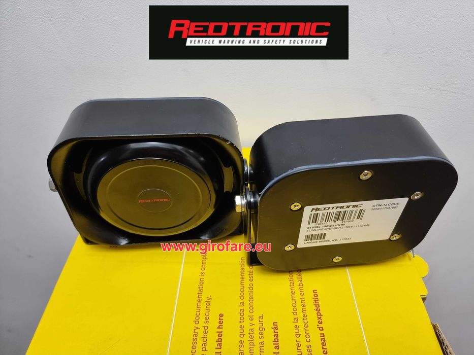 Difuzor Sirena Politie extraplat Redtronic S150SL