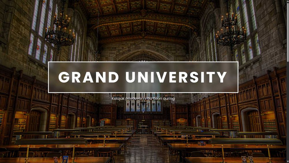 Web sayt yaratish xizmati