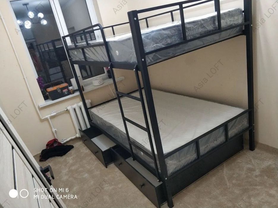 Двухъярусная кровать двухярусная кроват двухэтажная крават Металически