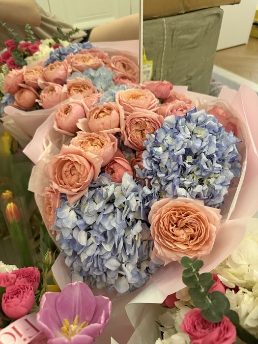 Букет цветов  свежие