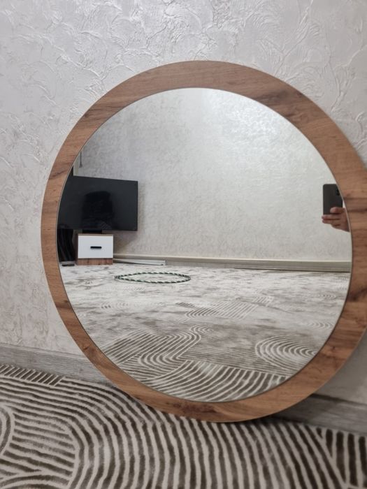 Зеркало настенное круглое