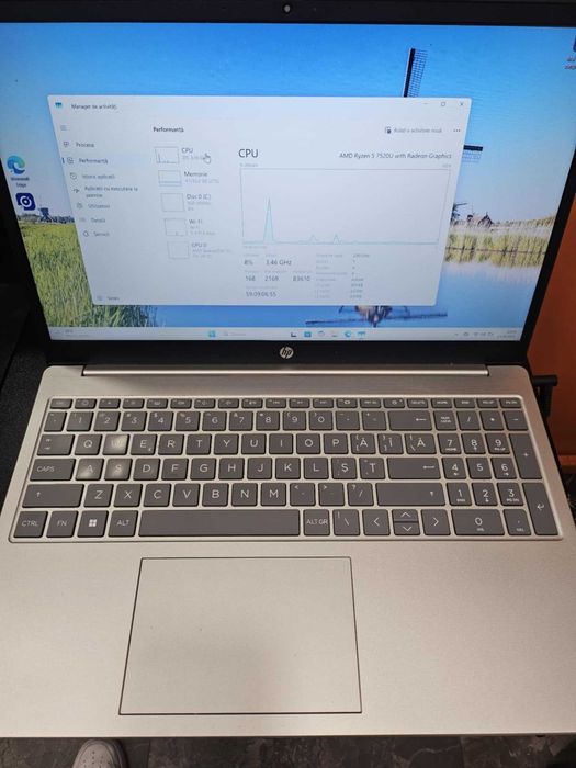 Hope Amanet P5-Laptop HP 15-FC0018NQ, AMD Ryzen 5 7520U/16 RAM/512 SSD