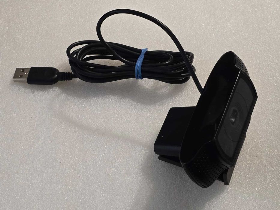 Camera web Logitech HD Pro C920, Full HD, Negru, Microfon - poze reale