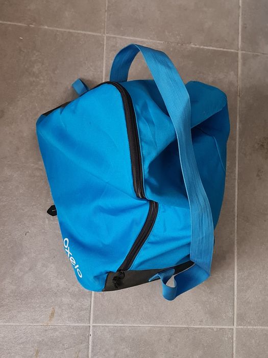 Role Oxelo Play 3 Albastre Copii Marime 30-32 + protectii palme +husa