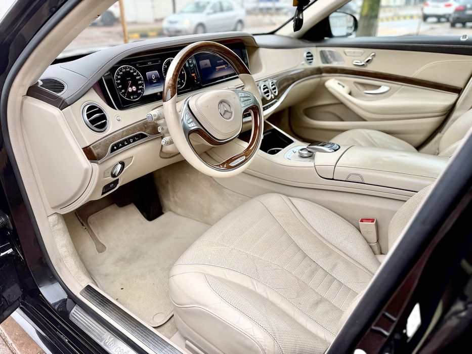 • Mercedes S350d 2016 • Packet 63 Amg • Interior Alb - Prezidential !