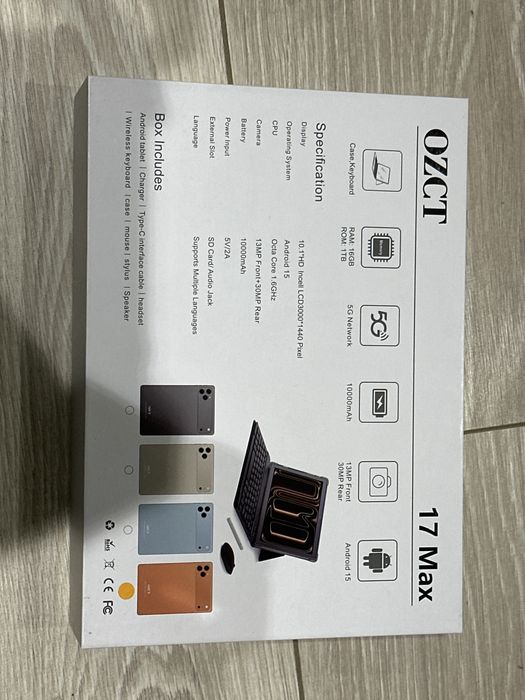 ipad 17 max новый продам срочно