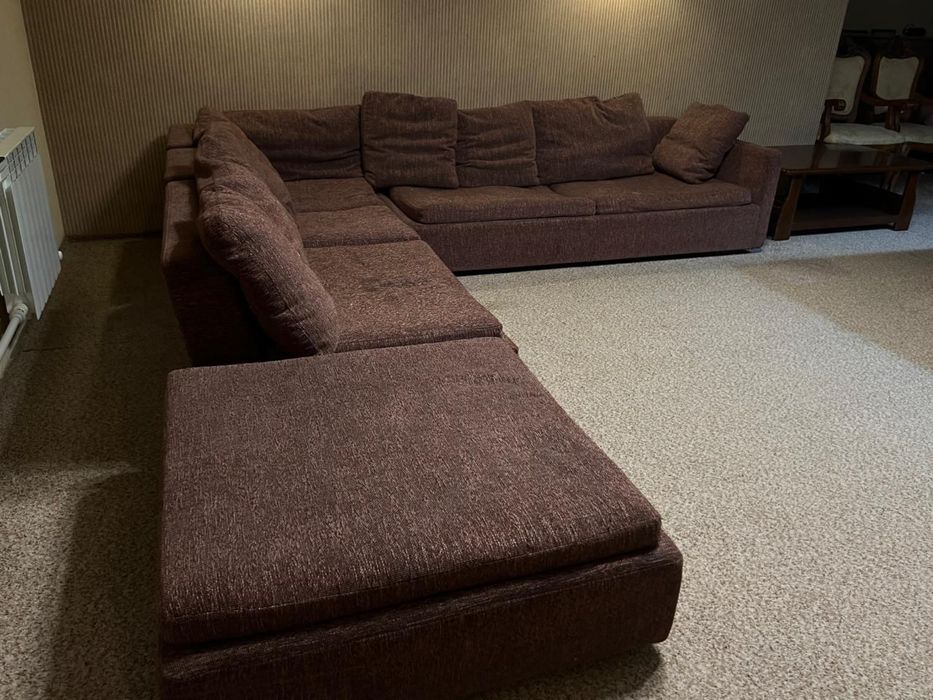 Продам модульный диван с пуфом