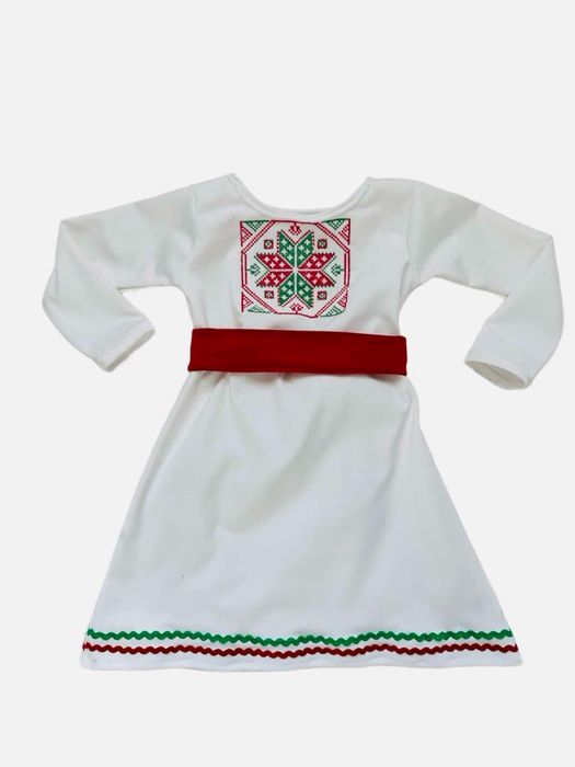 Бебешка рокля с шевица / народна носия за момиче