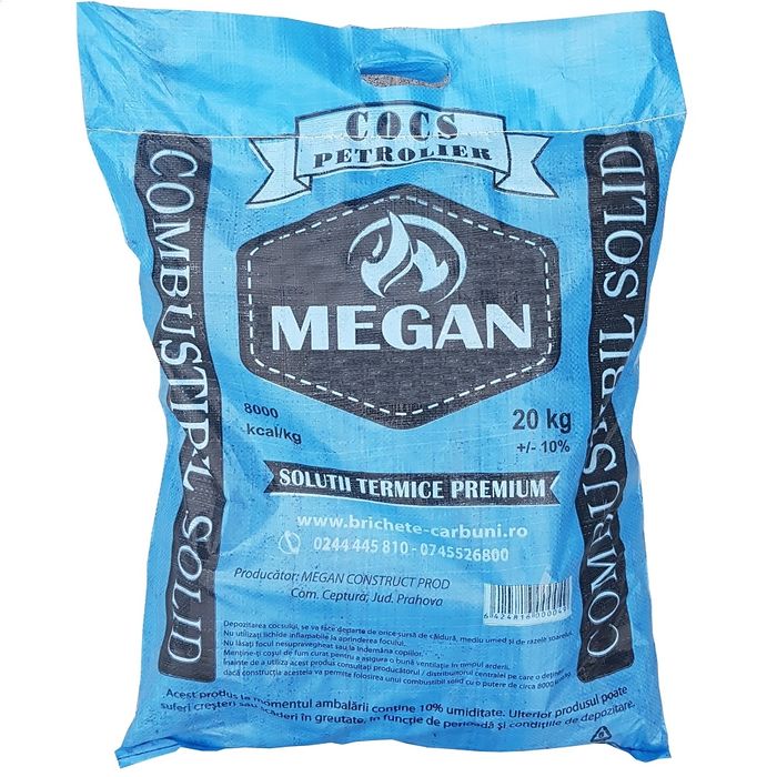 Cocs petrolier / brichete din cocs petrolier / livrare gratuita