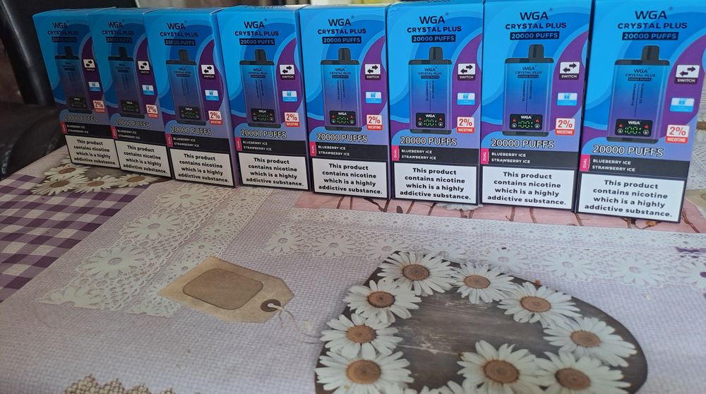 Gheaţă de afine

Gheaţă de căpşuni

WGA

WIGA CRYSTAL PELE

WGA CRYSTAL PLUS

WGA CRYSTAL PLUS

CRYSTAL PLUS

20000 de pufuriare două arome
