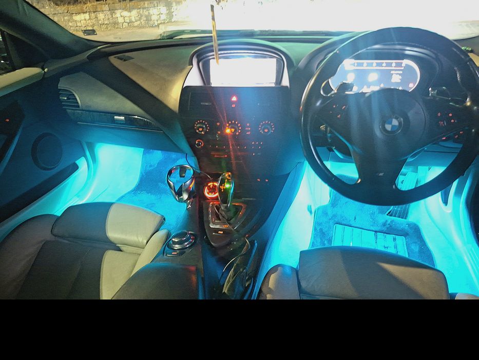 BMW 635d E63 | 286 к.с. | M-Pack | Harman Kardon | Десен волан | Нов внос