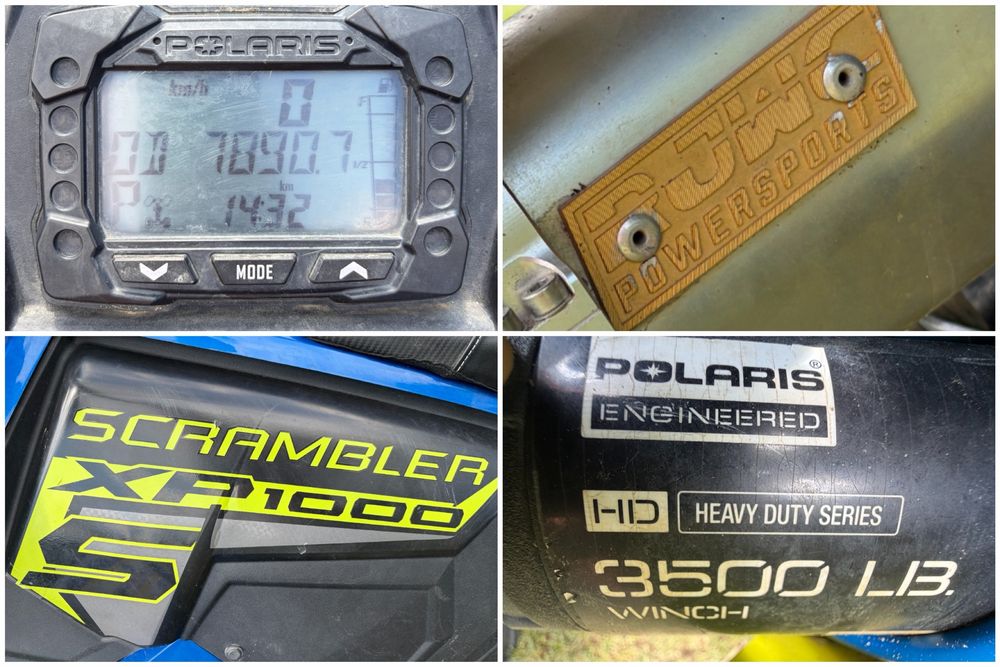 Polaris scrambler XP 1000 S // 2023 // variante atv // can am // cf moto