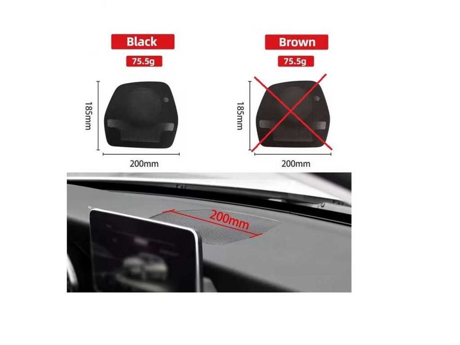 Капак на високоговорителя за Mercedes GLC W253