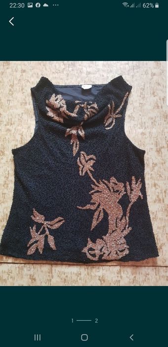 Топ из бисера ручной работы