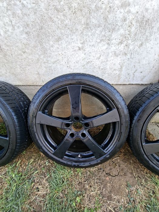 Set jante r18 , 5x120 Dezent 7,5j cu cauciucuri 225,40, r18
