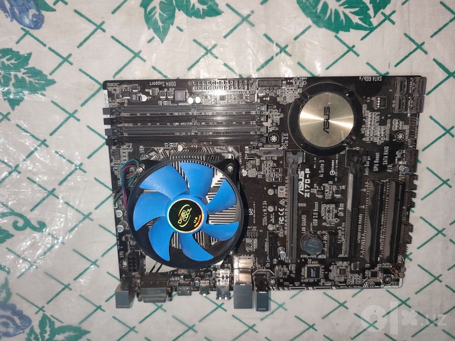 Asus Z 170-P plata + intel Core i5 6400 protsessor+DeepCool kuler,DDR4