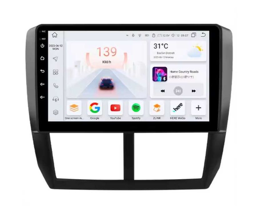 Мултимедия 9" за SUBARU Impreza Forester ANDROID 14 CARPLAY навигация