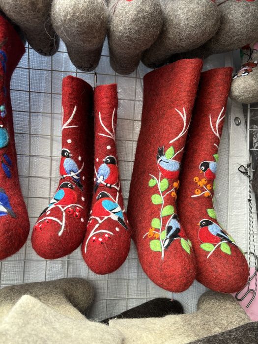 Валенки самокатки.