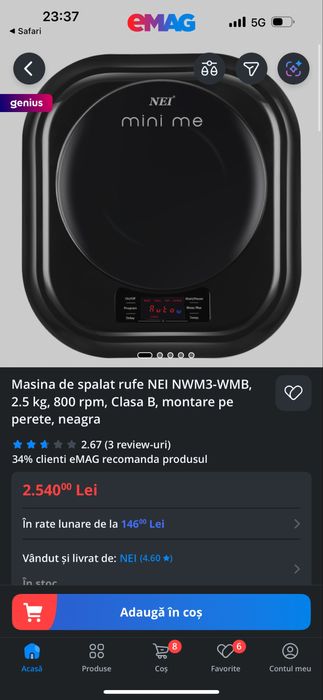 Masina de spalat mini me