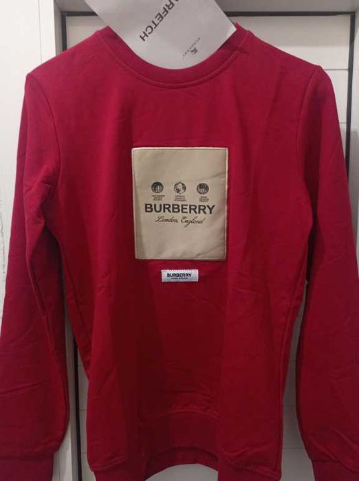 Чисто нова оригинална фланела Burberry със сертификат