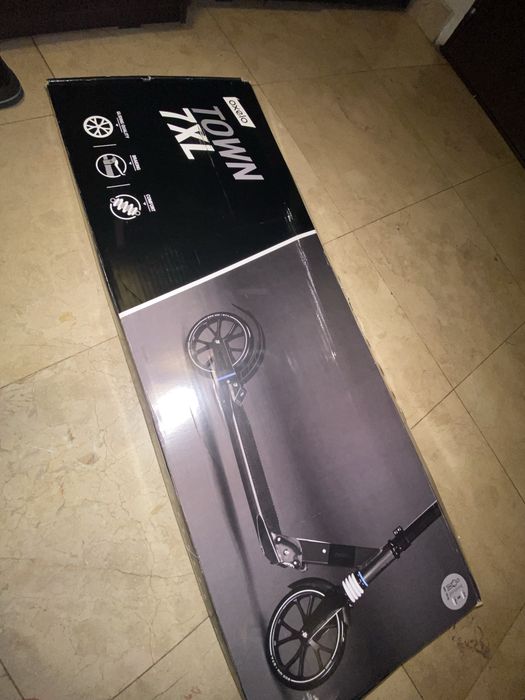 Trotinetă Town T7XL Negru Adulți/ Copii