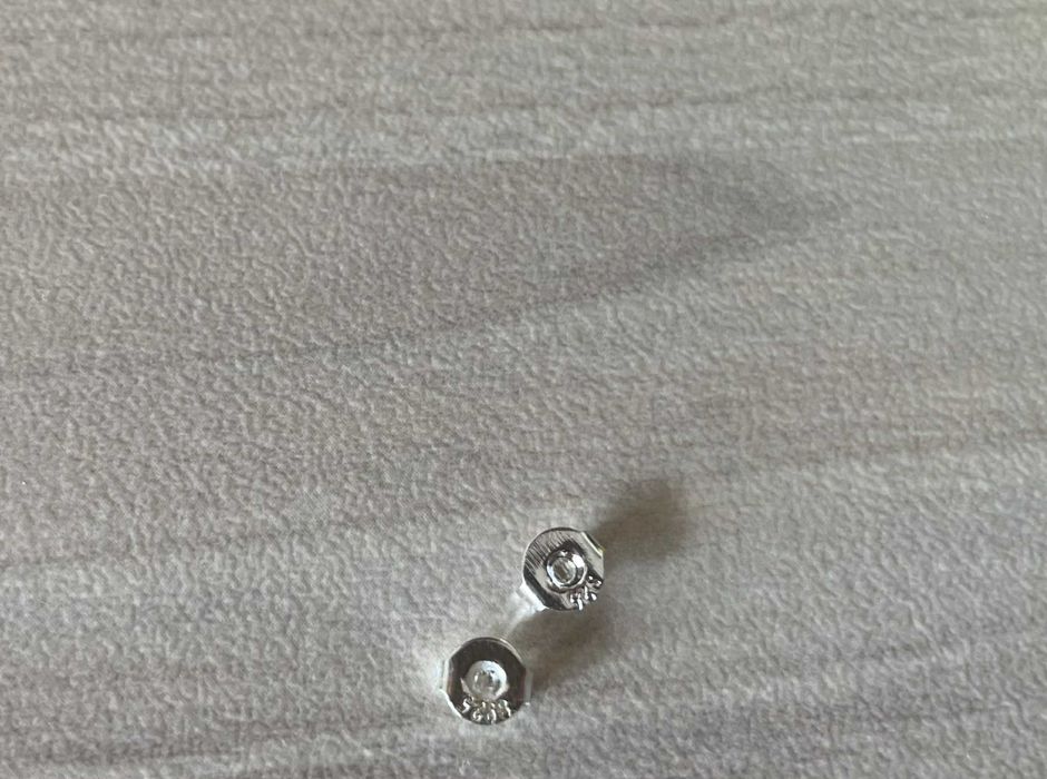 Сребърни обеци топчета 8 мм