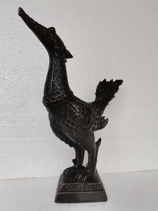 statueta veche bronz arta Asia antichitati colectie statuie figurine