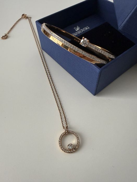 Колие и гривна Swarovski