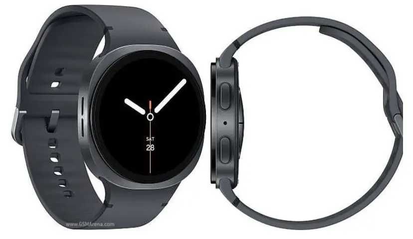 НОВ! Samsung Galaxy Watch 8 BT 40mm Graphite / Silver 2г. Гаранция!