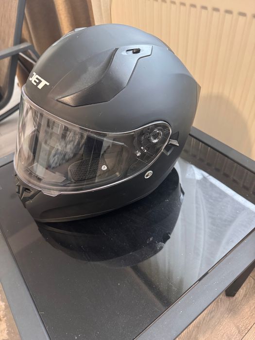 Cască și geacă motor dama