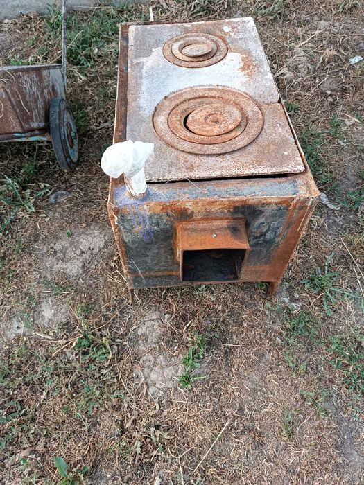 Угольная печка, котел