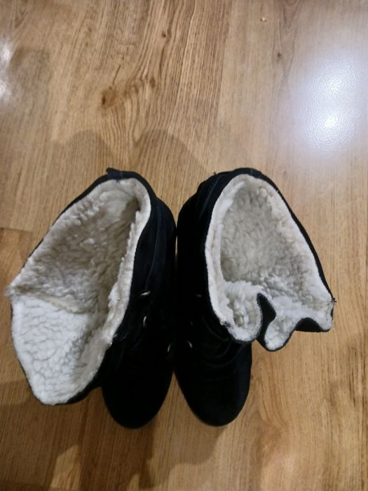 Велурени боти/ботуши Samsoe&Samsoe, 36 номер