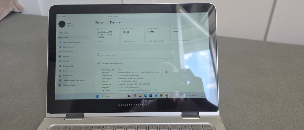 Laptop HP Spectre X360 Convertibil