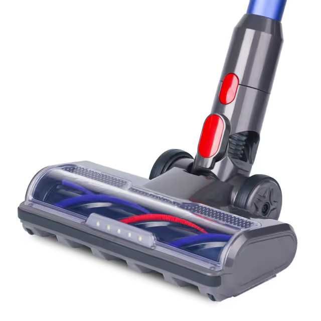 Съвместими четки за под Dyson за V7, V8, V10, V11, V15 с предни светлини