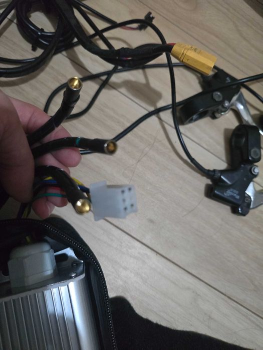 Kit bicicleta electrica 16' motor integrat in roata, invertor 3000W