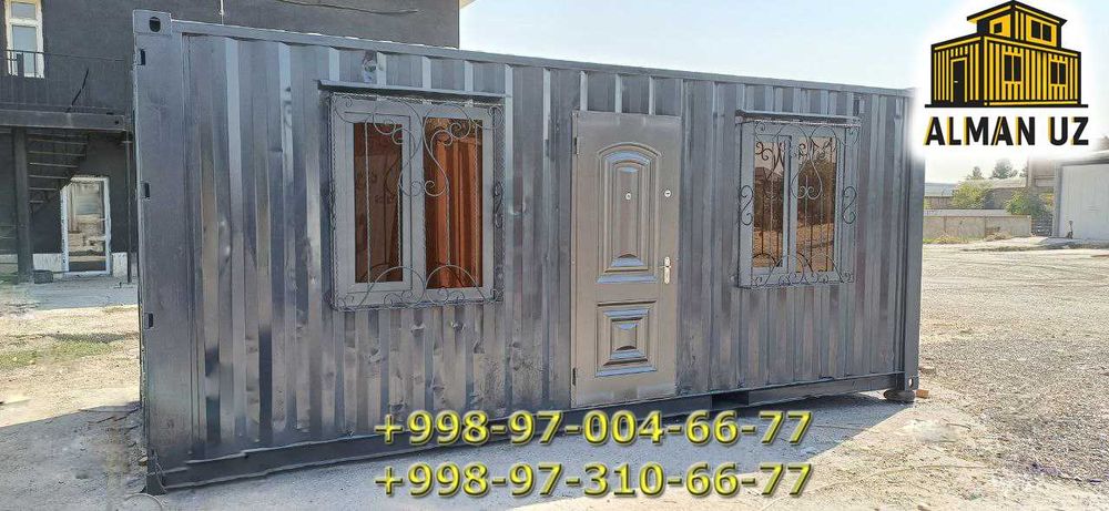 контейнер офис магазин уйлар ва бошка бизнесларингиз учун