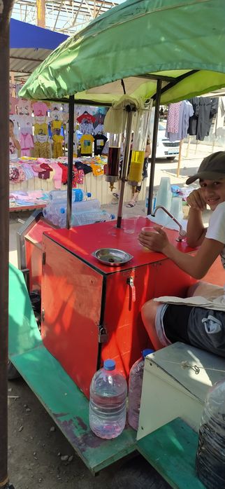 Gazirofka Aparat sotiladi ishlab turipti kolba gaz balon qushib urgati