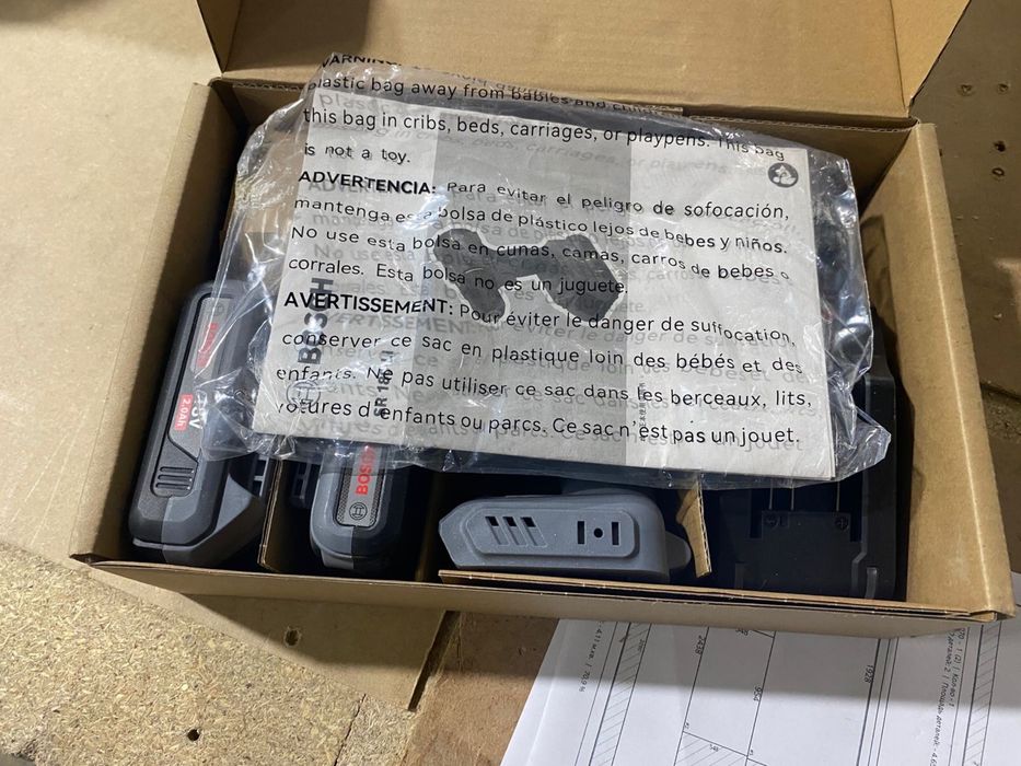 Шурповерт, новый BOSCH