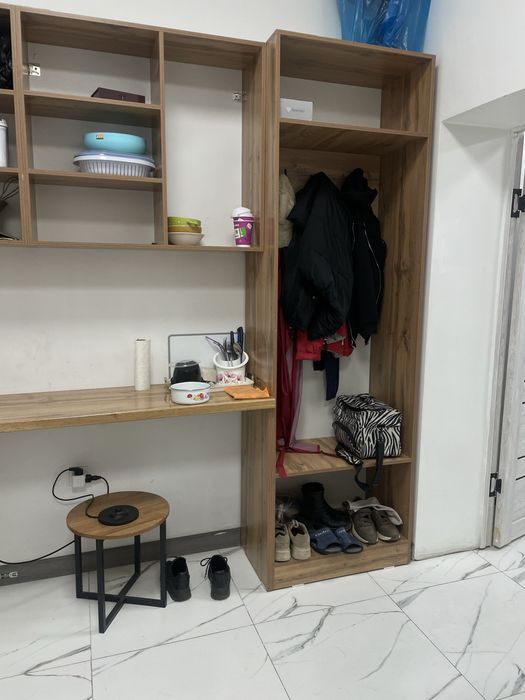 Шкаф полка прихожая горка