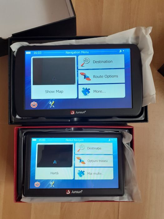 Gps 7/9 inch camion/autoturism/autocar 2026 JUNSUN PilotOn