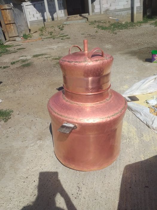 Vând cazan de țuică la 150 de Litri  cu fundul de 4 mm