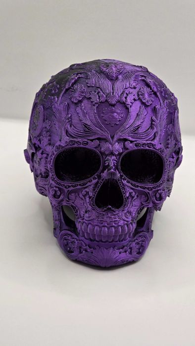 Craniu Decor Black Purple