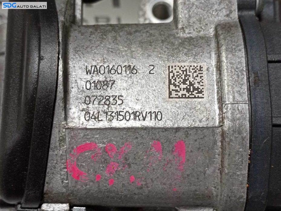 EGR Volkswagen Caddy 2.0 TDI DFSF DFSB DFSE CUUE CUUD CUUF DFSC DFSD 2015 - 2020 Cod 04L131501R [M4218]