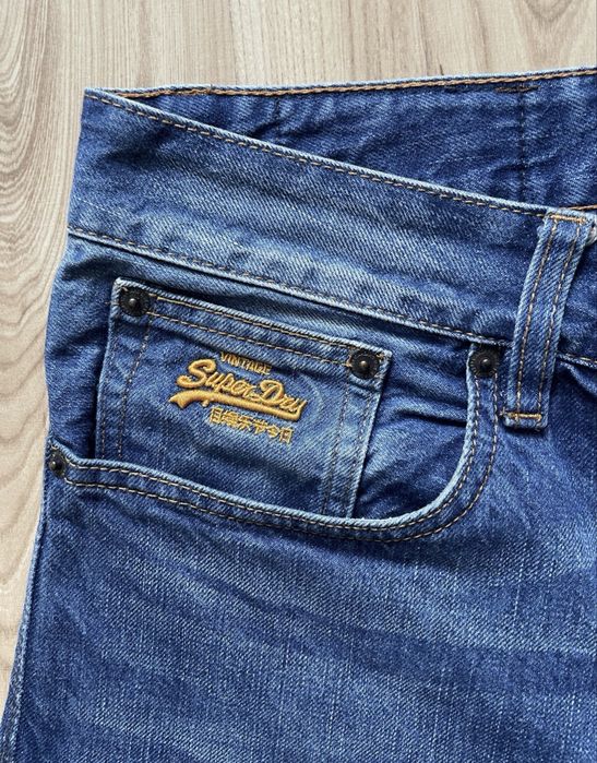 SUPERDRY / мъжки къси дънки W34