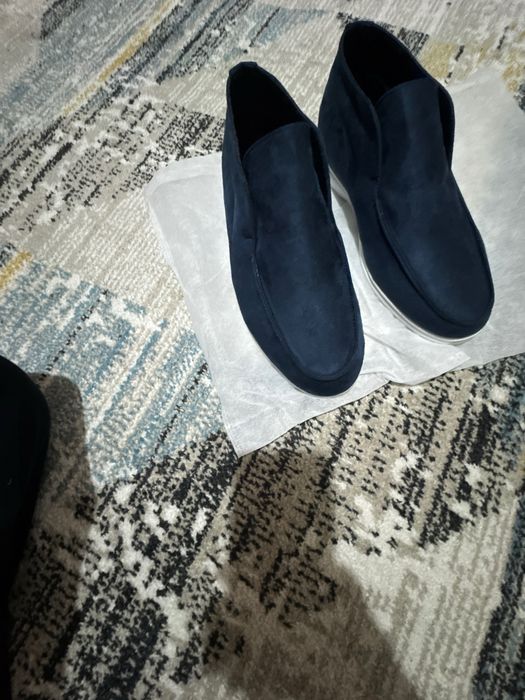 Лофферы замшевые Loro Piana